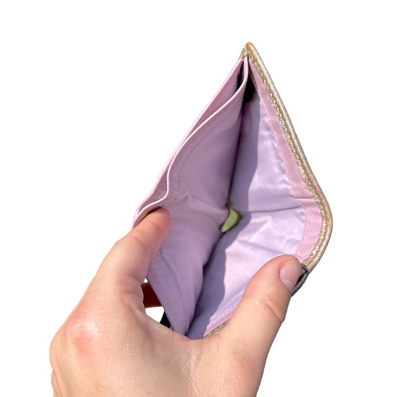 EUC Gold Shimmery Coach Wallet - Picture 11 of 11